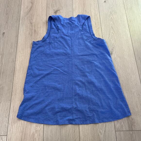 The North Face Women’s Blue Racerback Tank Sz L - Picture 2 of 6
